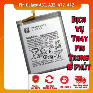 Pin Webphukien cho Samsung Galaxy A31, A32, A72, A42 - EB-BA315ABY 5000mAh
